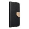 Etui z klapką na Xiaomi Redmi 9A Fancy Book czarno-złote
