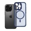 Etui na iPhone 16 PRO Full Matte Mag Cover zgodne z MagSafe niebieskie