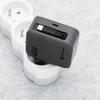 Ładowarka sieciowa do telefonu Forcell F-Energy GaN USB C + zwijany kabel USB C PD QC4.0 3A 45W VT-R5 szara