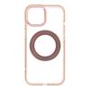 Etui na iPhone 15 Frame Circle Stand zgodne z MagSafe złote