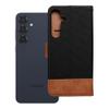 Etui z klapką na Samsung S25 PLUS Jeans Book czarne