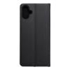 Etui z klapką na Samsung A06 Luna Book Carbon czarne