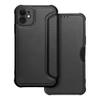 Etui z klapką na iPhone 11 Razor Book czarne
