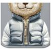 NIMMY futerał COOL&CUTE 2.0 Bear do IPHONE 15 Pro Max szary