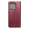 Etui z klapką na Xiaomi Redmi NOTE 13 PRO 4G Smart Magneto burgundowe