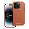 ROAR futerał LEATHER MAG kompatybilny z MagSafe do IPHONE 14 Pro Brązowy