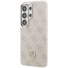 GUESS futerał do SAMSUNG S26 Ultra GUHMS26LP4GRMDEP (4G Rhinestone Round Logo MagSafe) różowy