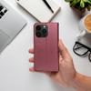 Etui z klapką na iPhone 17 PRO MAX Smart Magneto burgundowe