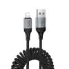 Kabel USB A do Lightning Hoco PD 2,4A 1,5 m X121 czarny