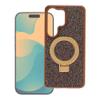 Etui na Samsung S26 Ultra Quartz Circle Stand Mag Cover brązowe