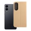 Etui z klapką na Samsung S25 EDGE Sensitive Book złote