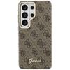 GUESS futerał do SAMSUNG S26 Ultra GUHMS26L5P4FWMSW (4G Script MagSafe) brązowy