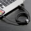 BASEUS kabel USB A do Lightning 2,4A Cafule CAMKLF-BG1 0,5 m czarno szary