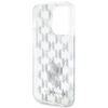 KARL LAGERFELD futerał do IPHONE 15 Pro Max KLHCP15XHNCMKLT (Monogram) transparentny