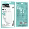 Powerbank Hoco 3000 mAh z wbudowanym złączem Lightning J147 biały