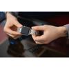Pasek do Apple Watch Forcell F-Design FA10 zatrzask stal 42 / 44 / 45 / 49 mm czarny