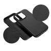 Futerał do iPhone 15 PLUS Leather Mag Cover zgodny z MagSafe czarny