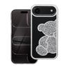 Futerał do iPhone 17 AIR Teddy Bear srebrny