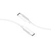 Kabel USB C do USB C Blue Star 3A 1,2 m biały