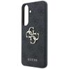 GUESS futerał do SAMSUNG S26 FE (Leather 4G Metal Logo) czarny