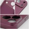 Etui na iPhone 18 Pro / 17 Pro Metallic burgundowy