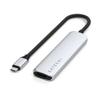 SATECHI adapter HUB 4w1 Typ C ST-P4SS srebrny