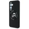 KARL LAGERFELD futerał do SAMSUNG S25 Plus KLHMS25MSKCHTCK (Magnetic Silicone Double Heads) czarny