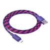 Kabel USB A do Micro USB Hoco 2,4A 1 m X116 gradient fioletowy