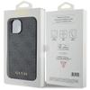 GUESS futerał do IPHONE 15 GUHCP15SG4GFGR (4G Metal Logo) szary