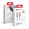 Kabel USB C do USB C Forcell F-Energy QC4.0 PD 5A 100W E-Mark Metal 1 m C239 srebrny