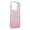 Futerał do iPhone 15 PRO Shining transparentny różowy