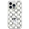 KARL LAGERFELD futerał do IPHONE 15 Pro Max KLHCP15XHNCMKLT (Monogram) transparentny