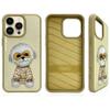 NIMMY futerał GLASSES COOL DOG do IPHONE 15 Pro Max khaki