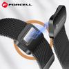 Pasek do Samsung Galaxy Watch Forcell F-Design FS11 magnetyczny stal 22 mm srebrny