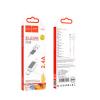 Kabel USB A do Lightning Hoco 2,4A 1 m X108 biały