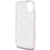 GUESS futerał do IPHONE 15 kompatybilny z MagSafe GUHMP15SHGCUSTGP (IML GCUBE) różowy