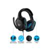 Słuchawki przewodowe nauszne Jack 3,5 mm z mikrofonem Logitech G432 czarne