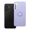Futerał do Samsung A17 Silicone Ring fioletowy
