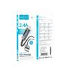 Kabel USB A do Lightning Hoco 2,4A z wyświetlaczem 1 m X112 czarny