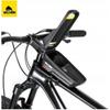 WILDMAN sakwa rowerowa na ramę na zamek 1L (4" - 7") E12X czarna