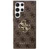GUESS futerał do SAMSUNG S24 Ultra GUHCS24L4GMGBR (Leather 4G Metal Logo) brązowy