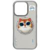 NIMMY futerał GLASSES COOL CAT kompatybilny z MagSafe do IPHONE 16 Pro szary