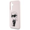KARL LAGERFELD futerał do SAMSUNG S25 KLHMS25SPNYKGRTP (Magnetic Silicone Graffiti Ikonik) różowy
