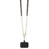 GUESS futerał do IPHONE 13 / 14 / 15 GUHCP14SP4TDSCPW (Crossbody 4G Metal Logo) brązowy