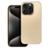 Futerał do iPhone 15 PRO Metallic złoty