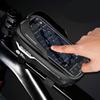 WILDMAN sakwa rowerowa na ramę na zamek 1L (4" - 7") ES12 czarna
