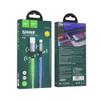 Kabel USB A do USB C Hoco 3A 1 m U112 szary