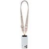 GUESS uniwesalny pasek GUUCNP4DGMP (4G PU Strap Tether Patch Strass Metal Logo) różowy