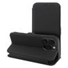 Etui z klapką na iPhone 15 PRO Folio Side Magnet czarne