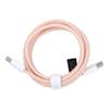 Kabel USB C do USB C PD QC3.0 3A 60W 1,5 m C263 różowy